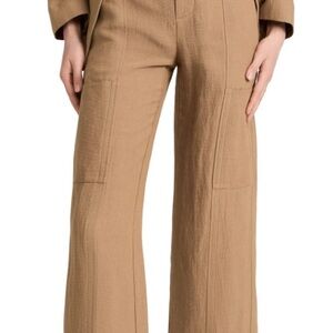 Vince Tan Ankle Cropped Pants